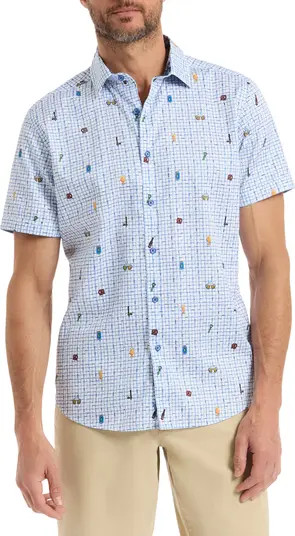 Brew & Chew Short Sleeve Button-Up Shirt | Nordstrom Rack