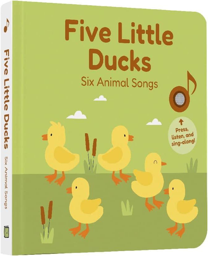 Five Little Ducks Nursery Rhymes Book for infants and babies | Sound Books for Toddlers 1-3 | Mus... | Amazon (US)