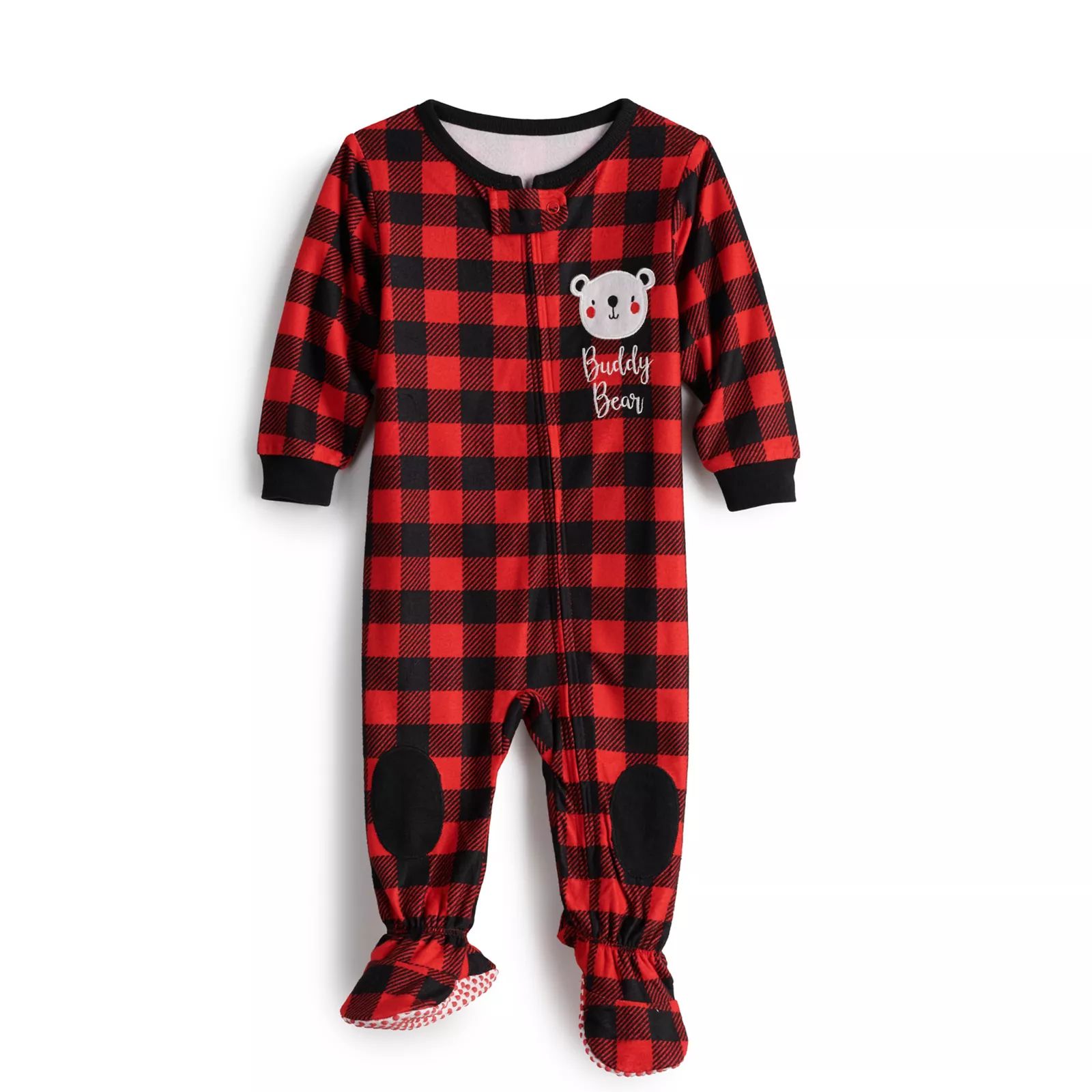 Baby Jammies For Your Families Cool Bear Plaid Sleep & Play by Cuddl Duds, Infant Boy's, Size: 24 Mo | Kohl's