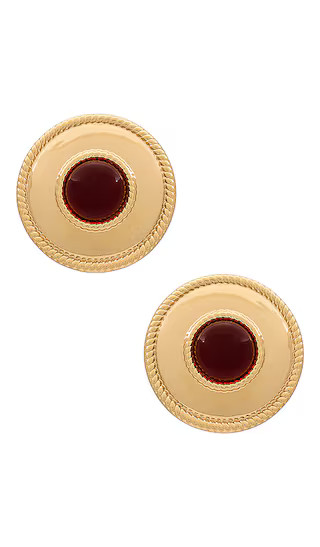Shiraz Stud Earring in Gold | Revolve Clothing (Global)