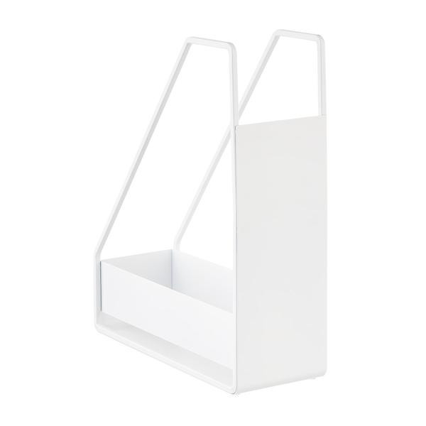 The Container Store Radius Steel Magazine File | The Container Store