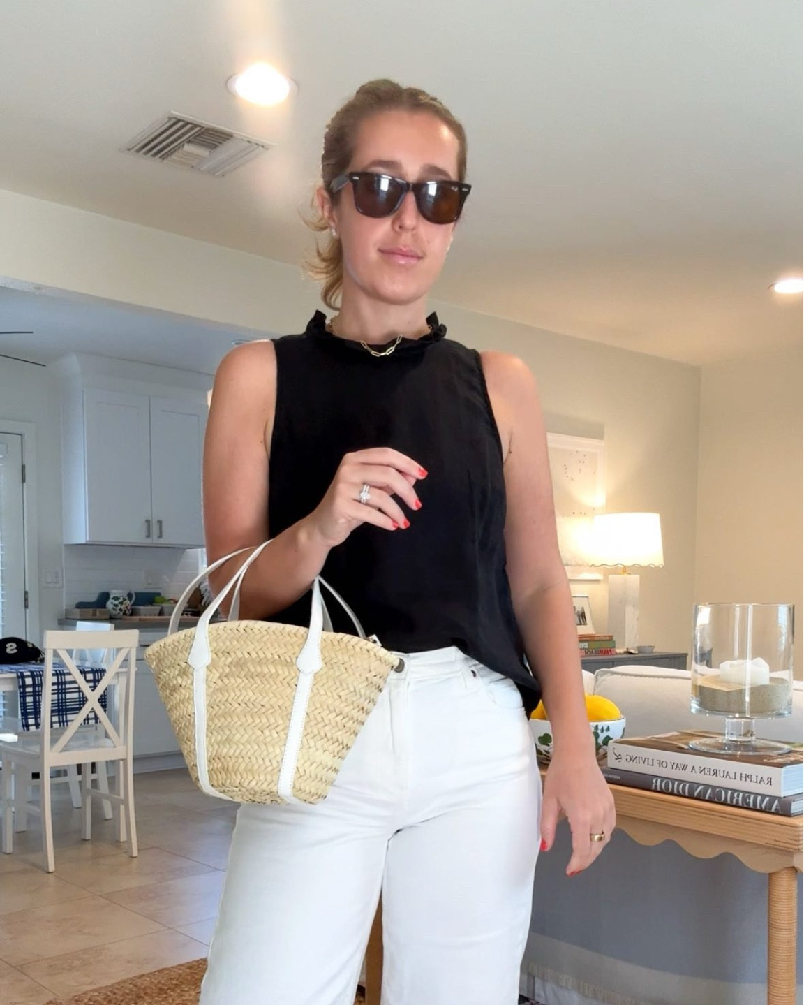 Black and white casual summer outfit 🖤🤍
.
.
.
.
.
.
summer office outfits, ootd, summer outfit ideas, summer outfit inspo, outfit inspiration, summer workwear, get dressed with me, grwm, everyday style, easy everyday outfits, affordable fashion

#LTKSaleAlert #LTKSeasonal #LTKFindsUnder100
