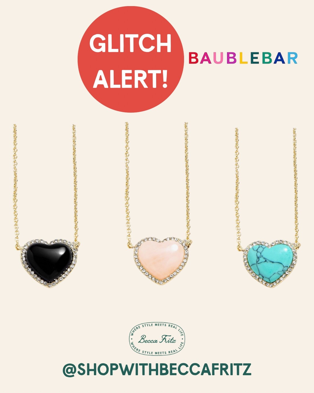 Umm, G L l T C H ALERT!!! This Baublebar necklace is just $10 right now for some reason 😱 Retails at $38!!! Snag it quick! #Baublebar #BeccaFritzFinds

#LTKMidsize #LTKFindsUnder50 #LTKSaleAlert