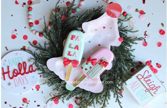 Christmas Themed Cakesicles Cake Pops Party Favors Gifts | Etsy | Etsy (US)