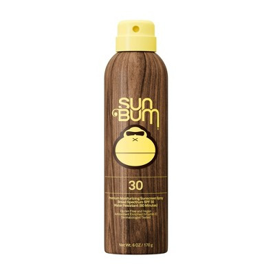 Sun Bum Original Sunscreen Spray - SPF 30 - 6oz: Whole Body, Hypoallergenic, Paraben-Free, Vegan | Target