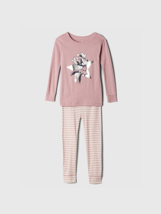 babyGap | Disney Minnie Mouse 100% Organic Cotton PJ Set | Gap Factory