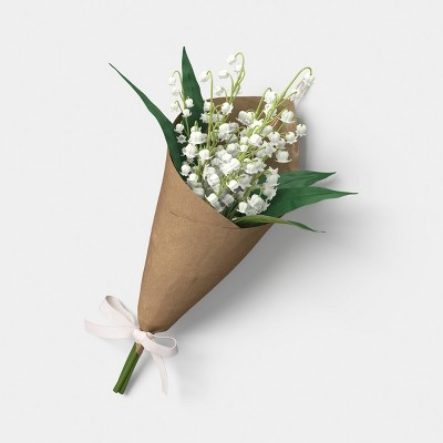 12" Wrapped Lily of the Valley Floral Bundle - Threshold™ | Target