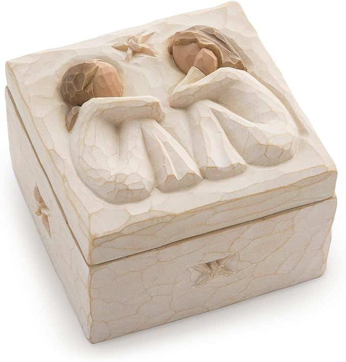 Willow Tree Friendship Keepsake Box, Forever True, Forever Friends, Holds Jewelry and Treasures, ... | Amazon (US)