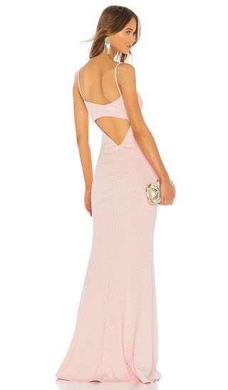 Bambi Gown in Blush | Revolve Clothing (Global)