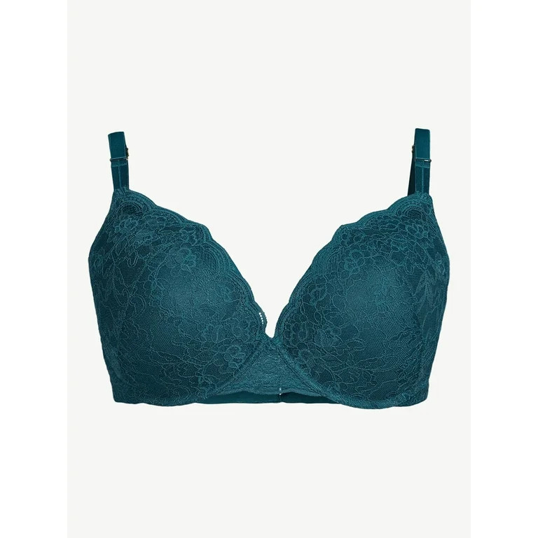 Joyspun Women's Lace Push Up Bra, Sizes to 40D | Walmart (US)