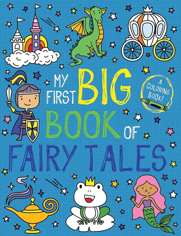 My First Big Book of Fairy Tales (My First Big Book of Coloring) | Amazon (US)