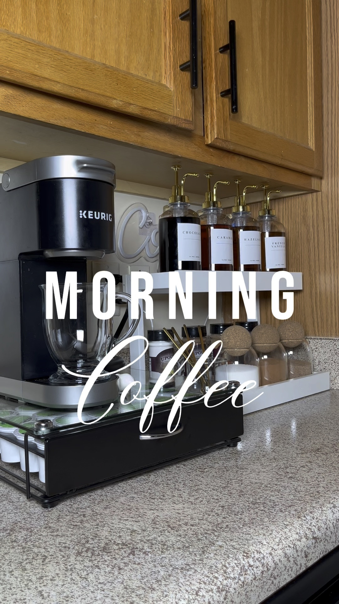 Make sure you start your day with God and some coffee! Coffee Bar Open!!! ☀️☕️💞🙌🏾🙏🏾

#LTKVideo #LTKfamily #LTKhome