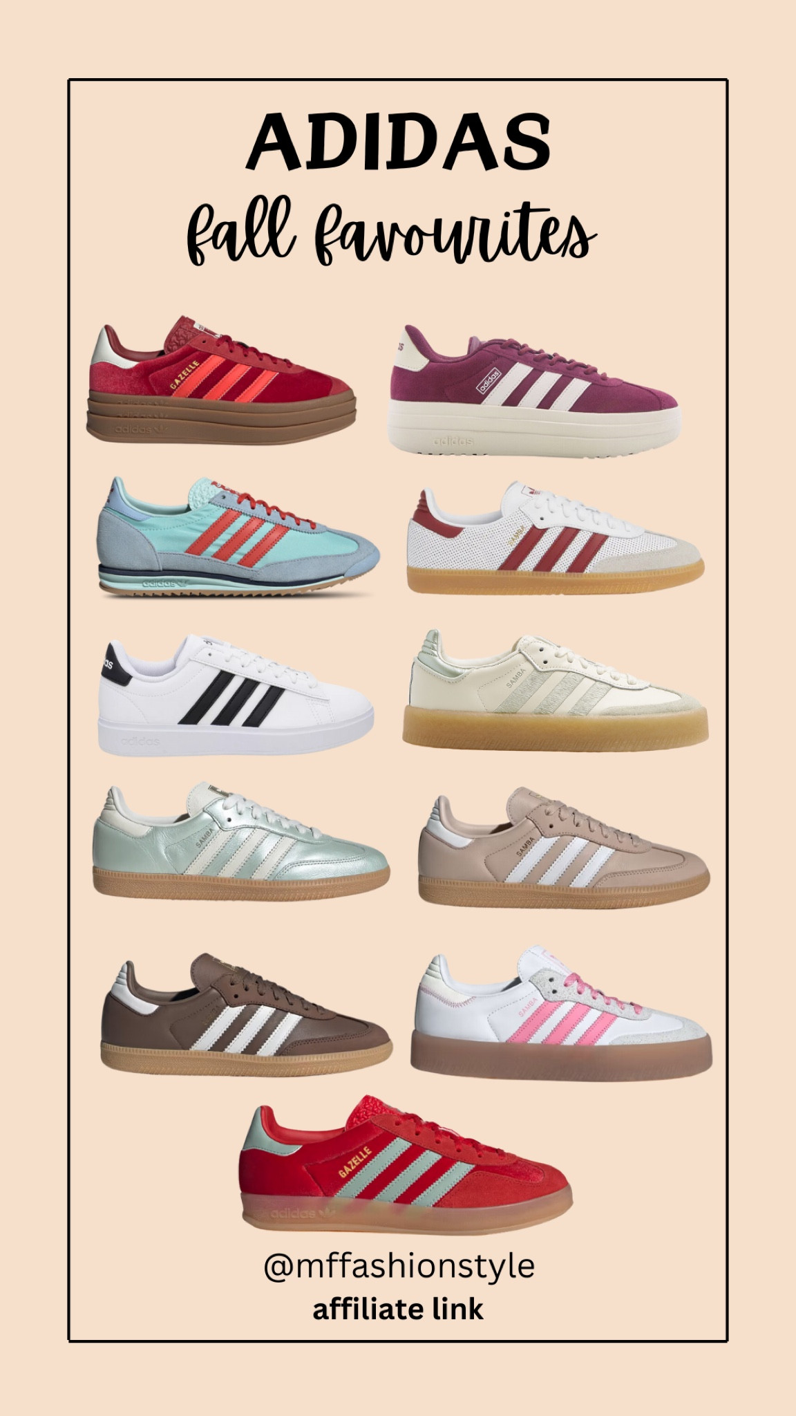 Adidas ~ Fall Favourites 

#FashionMonth #LTKautumn #LTKstyletip