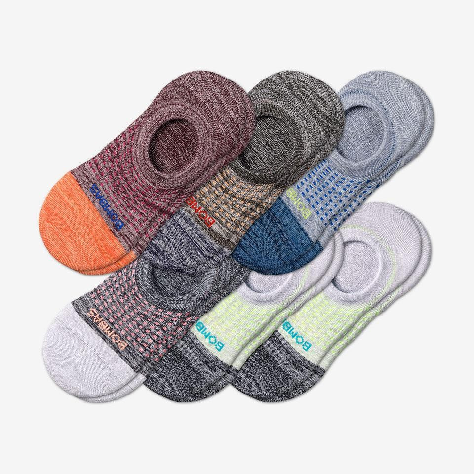 Men's Performance Cushioned No Show Sock 6-Pack | Bombas