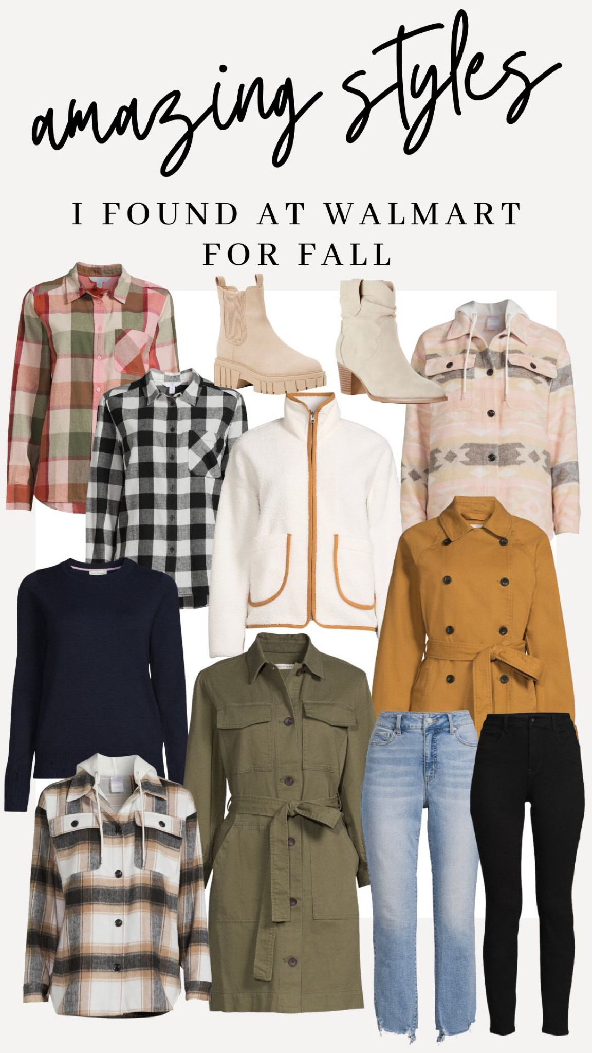 Check out these adorable Fall looks from @walmartfashion! #walmartpartner 
I found so many quality and stylish pieces, my top favorite being the plaid tops and the slouchy western boots (they have memory foam!) I’ll link these looks here and you can find more on Handmadefarmhouse.com
#walmartfashion @walmart 

Follow my shop @handmade.farmhouse on the @shop.LTK app to shop this post and get my exclusive app-only content!

#liketkit 
@shop.ltk
https://liketk.it/4hJKy

#LTKstyletip #LTKSeasonal #LTKshoecrush