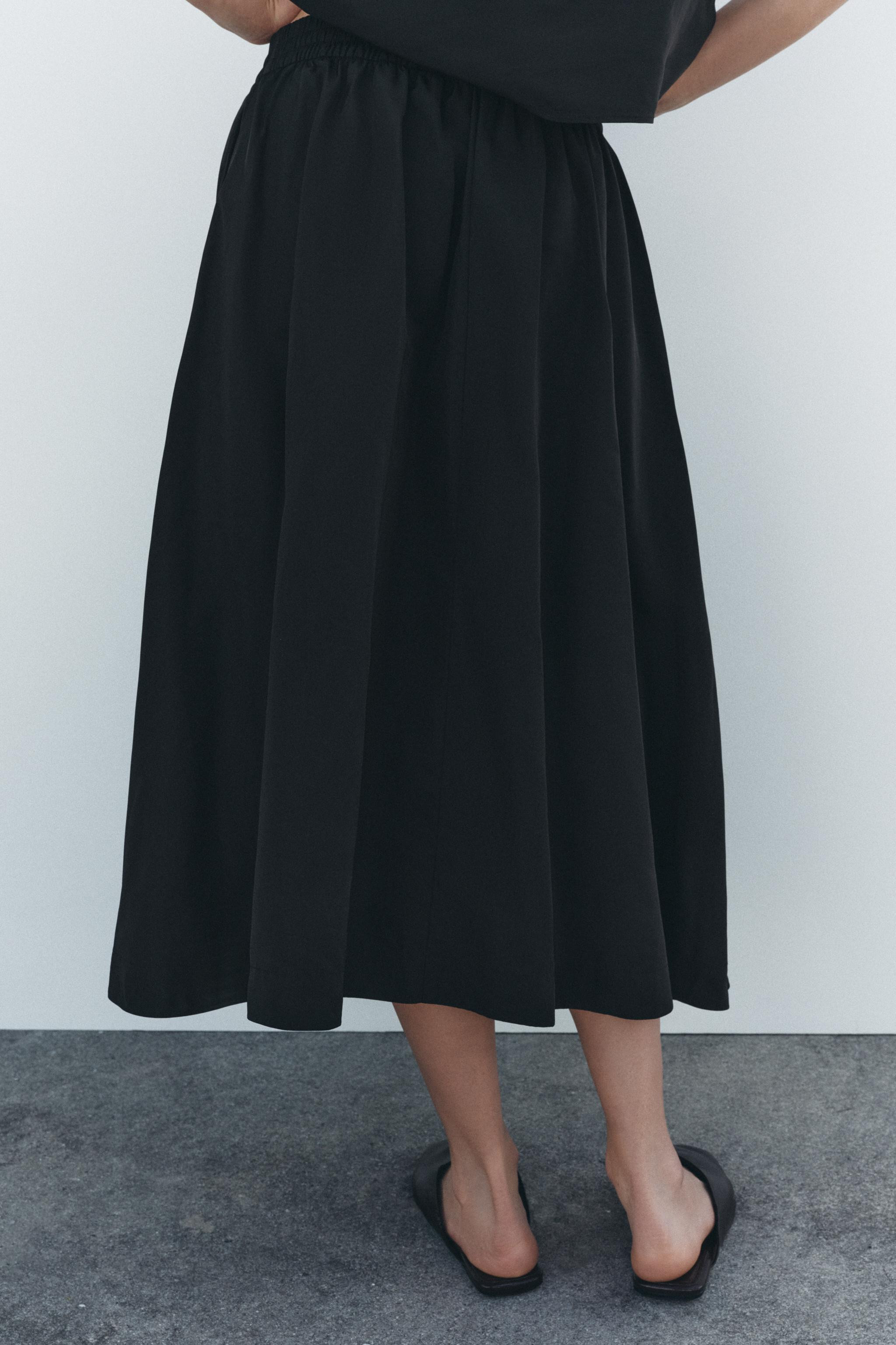 FULL MIDI SKIRT ZW COLLECTION | Zara US