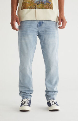 PacSun Medium Indigo Slim Taper Comfort Jeans | PacSun
