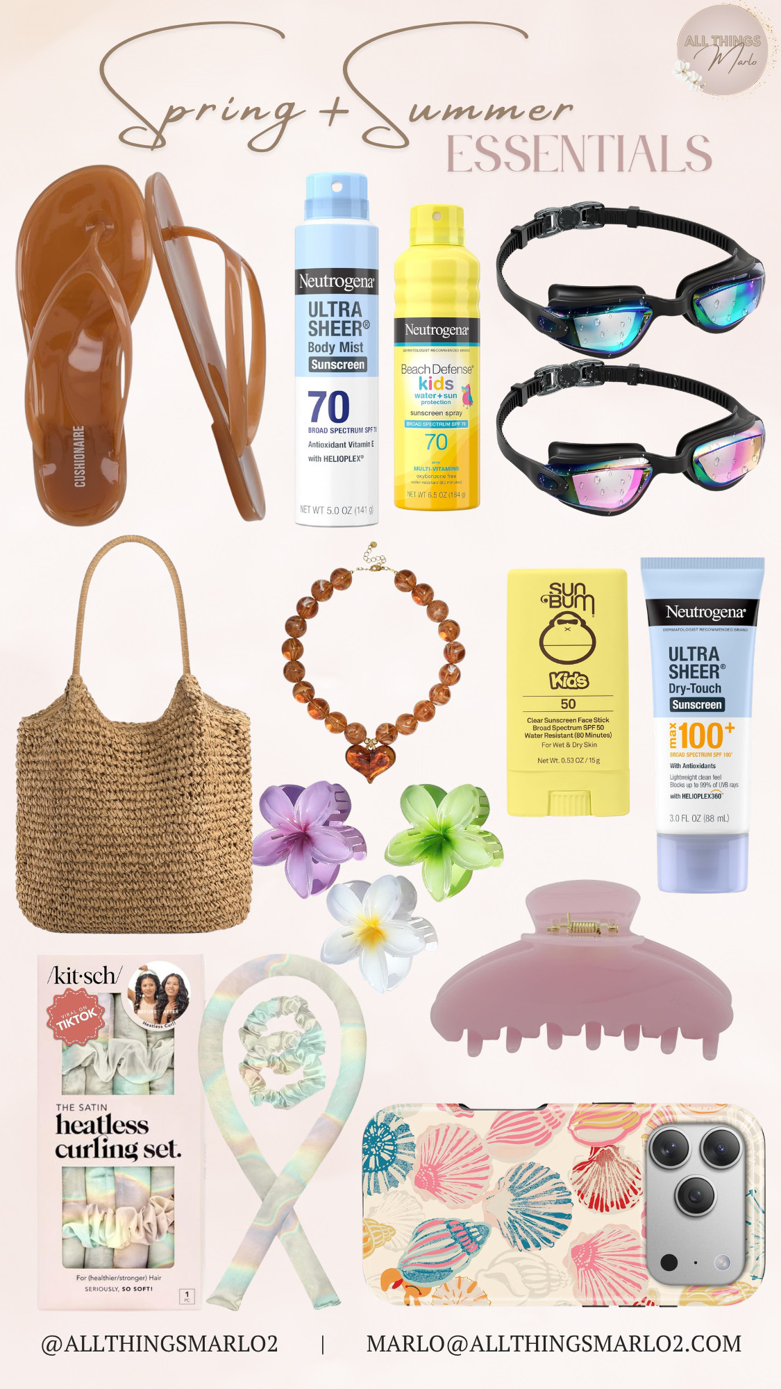 Spring + Summer Essentials 

 #LTKSeasonal #LTKSwim #LTKTravel
