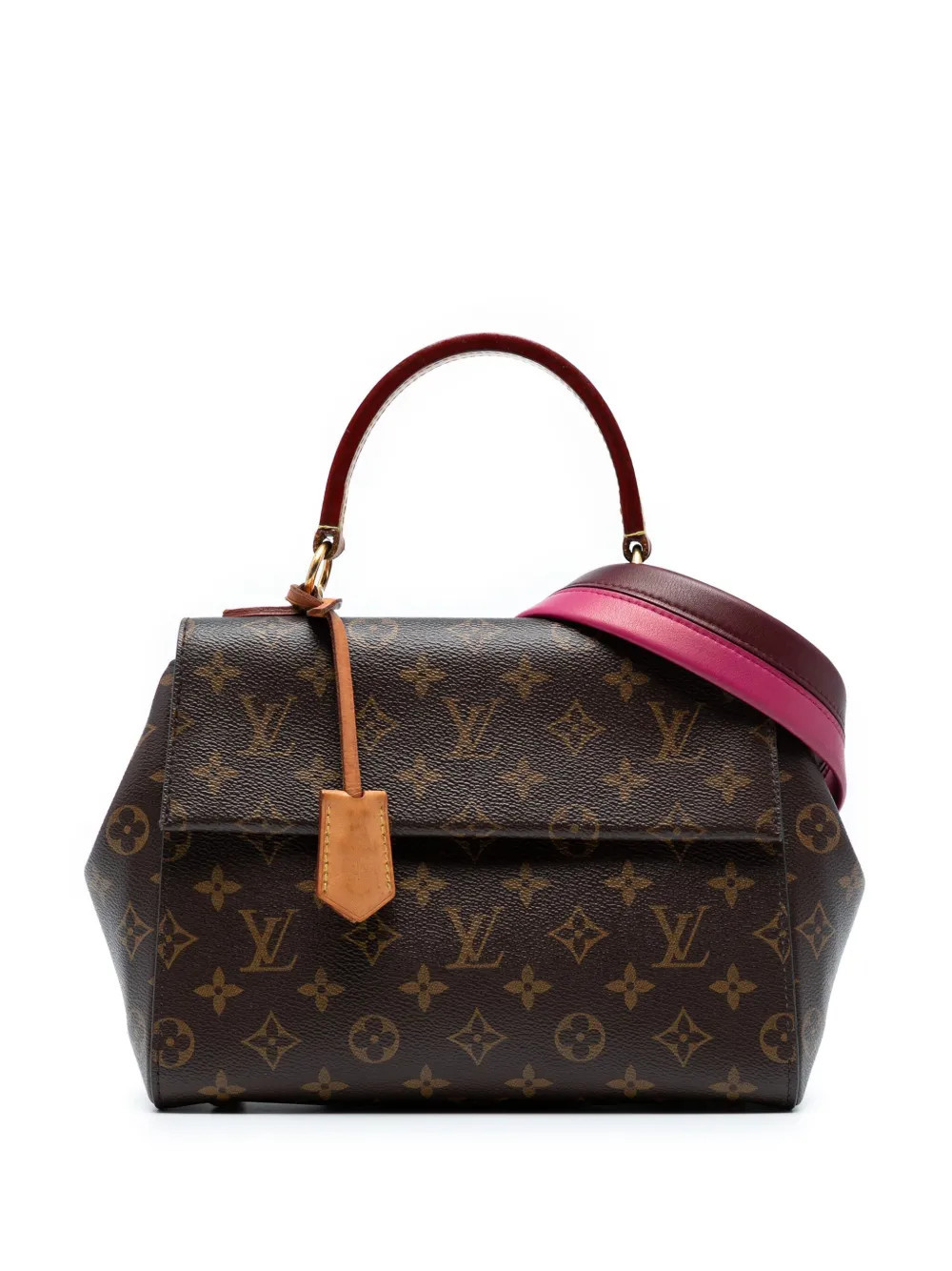 Louis Vuitton Pre-Owned 2018 Monogram Cluny BB satchel - Brown | Farfetch Global