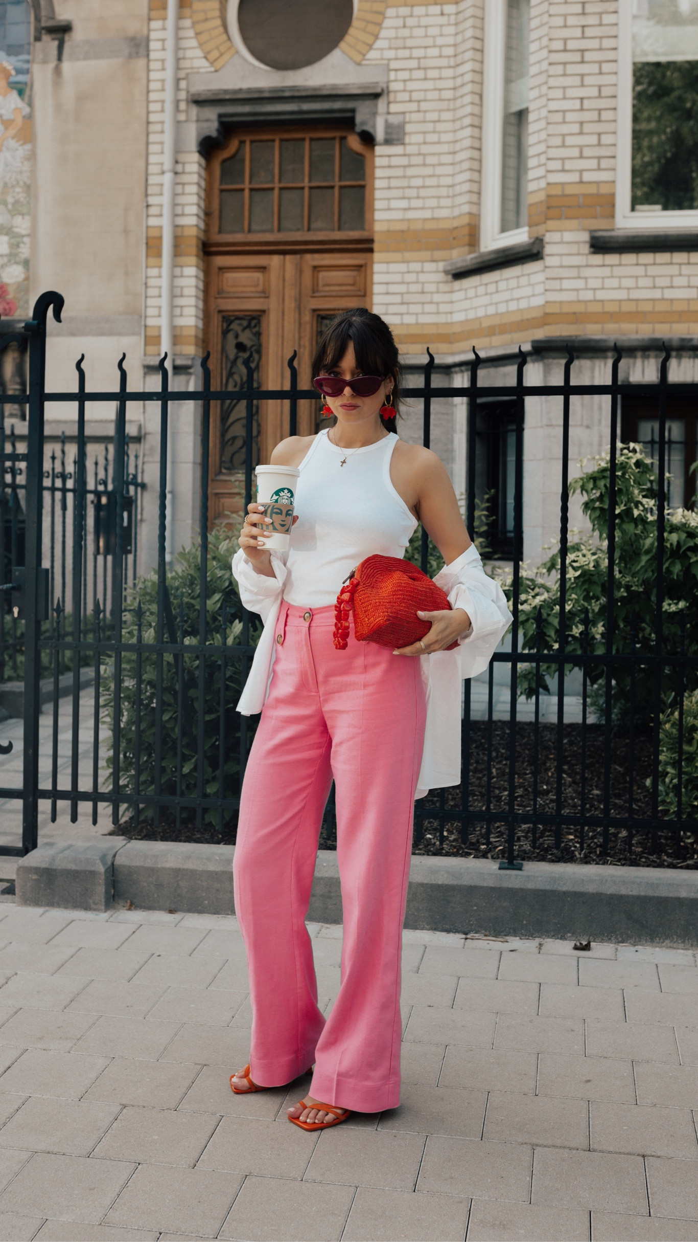 Combine pink and orange for a casual chic look for this summer🌸

#LTKworkwear #LTKSeasonal