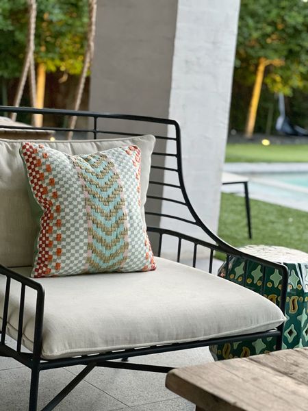 My outdoor furniture needed a little extra cushion so I found a couple indoor/outdoor pillows to add a little color and comfort! If you’re in the same situation, I’ve linked mine along with our furniture because it’s on sale! Please find the link in my profile, thank you!

#LTKhome #LTKSeasonal #LTKswim