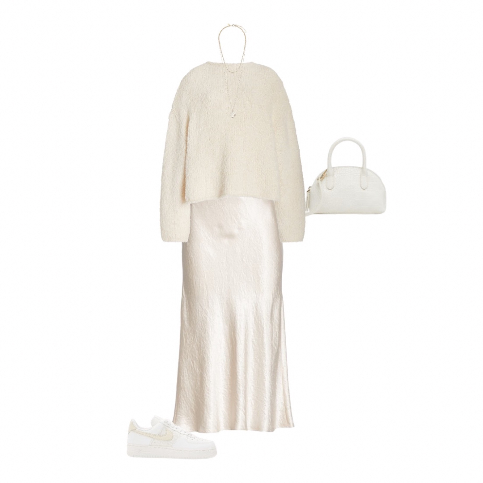 Silk skirt outfit 

#LTKitbag #LTKshoecrush #LTKstyletip