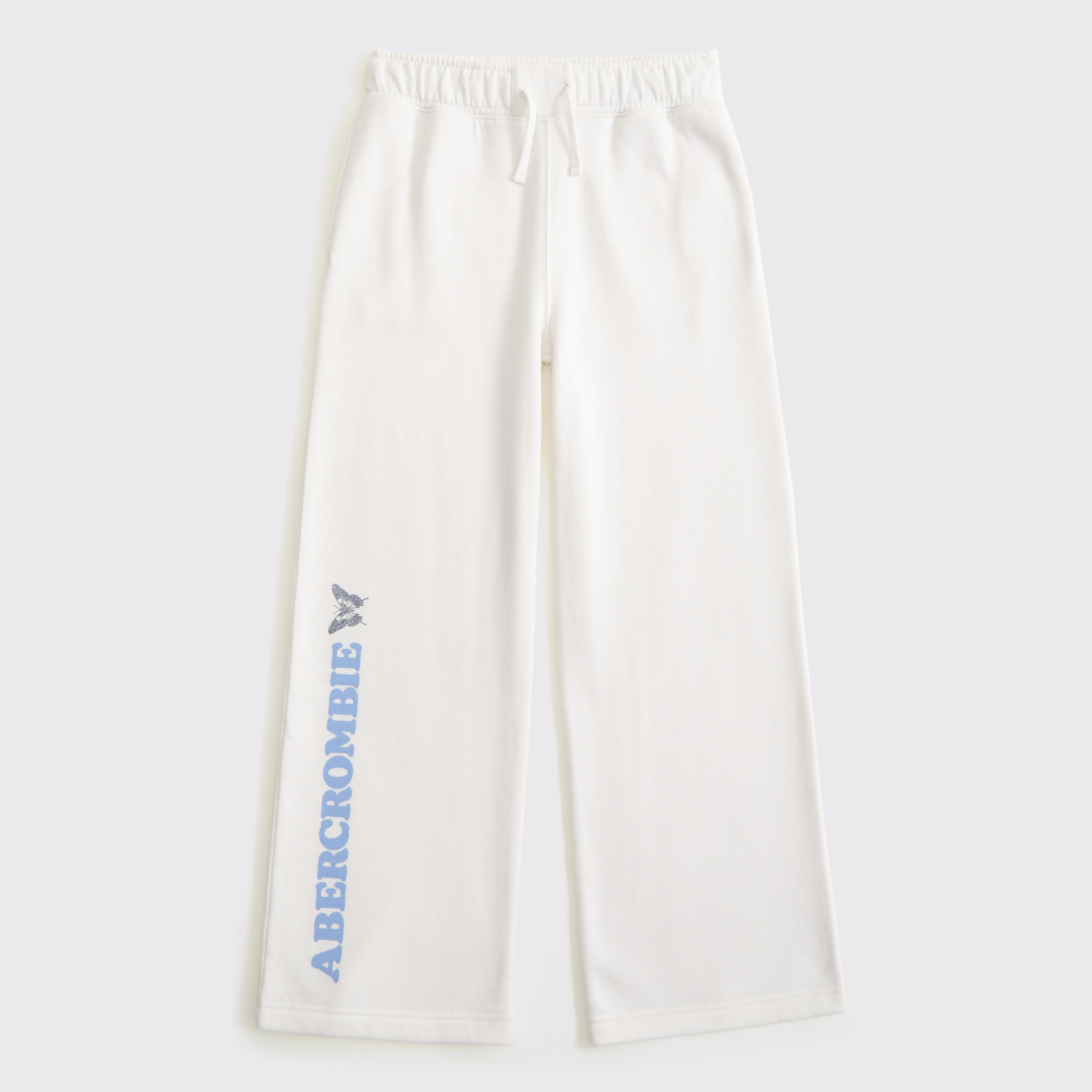 logo wide leg sweatpants | Abercrombie & Fitch (US)