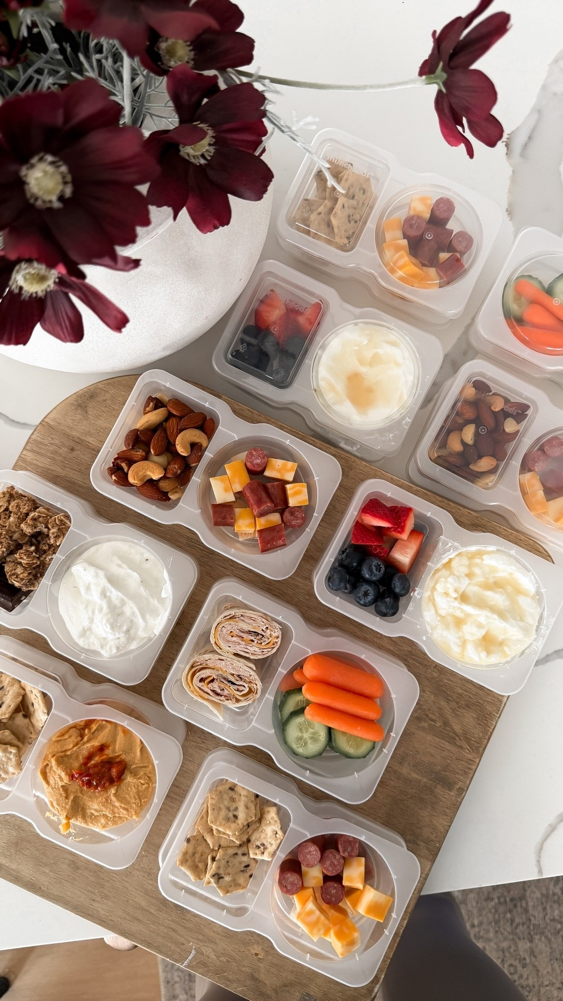 These reusable snack containers have been a game changer for us the last few months! The perfect portion sizes, healthy and pre-arranged snacks so less grazing, and I love that you can easily wash and reuse these.

#LTKHome