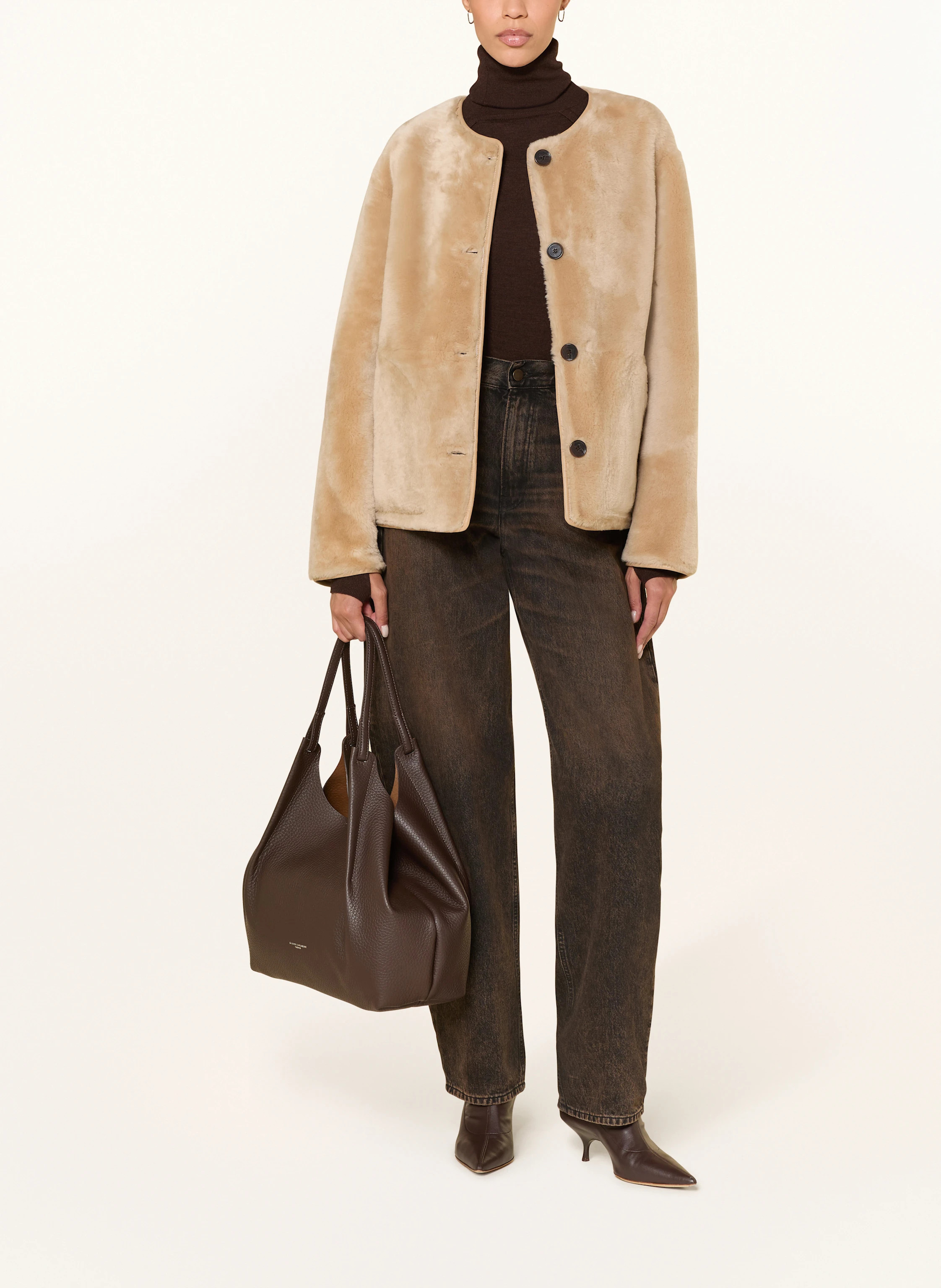 ARMA Lederjacke LUCINE zum Wenden in beige | Breuninger (DACH)