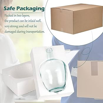 Bfttlity Clear Glass Vase Tall Farmhouse Vase for Branches Glass Vases for Centerpieces in Home D... | Amazon (US)