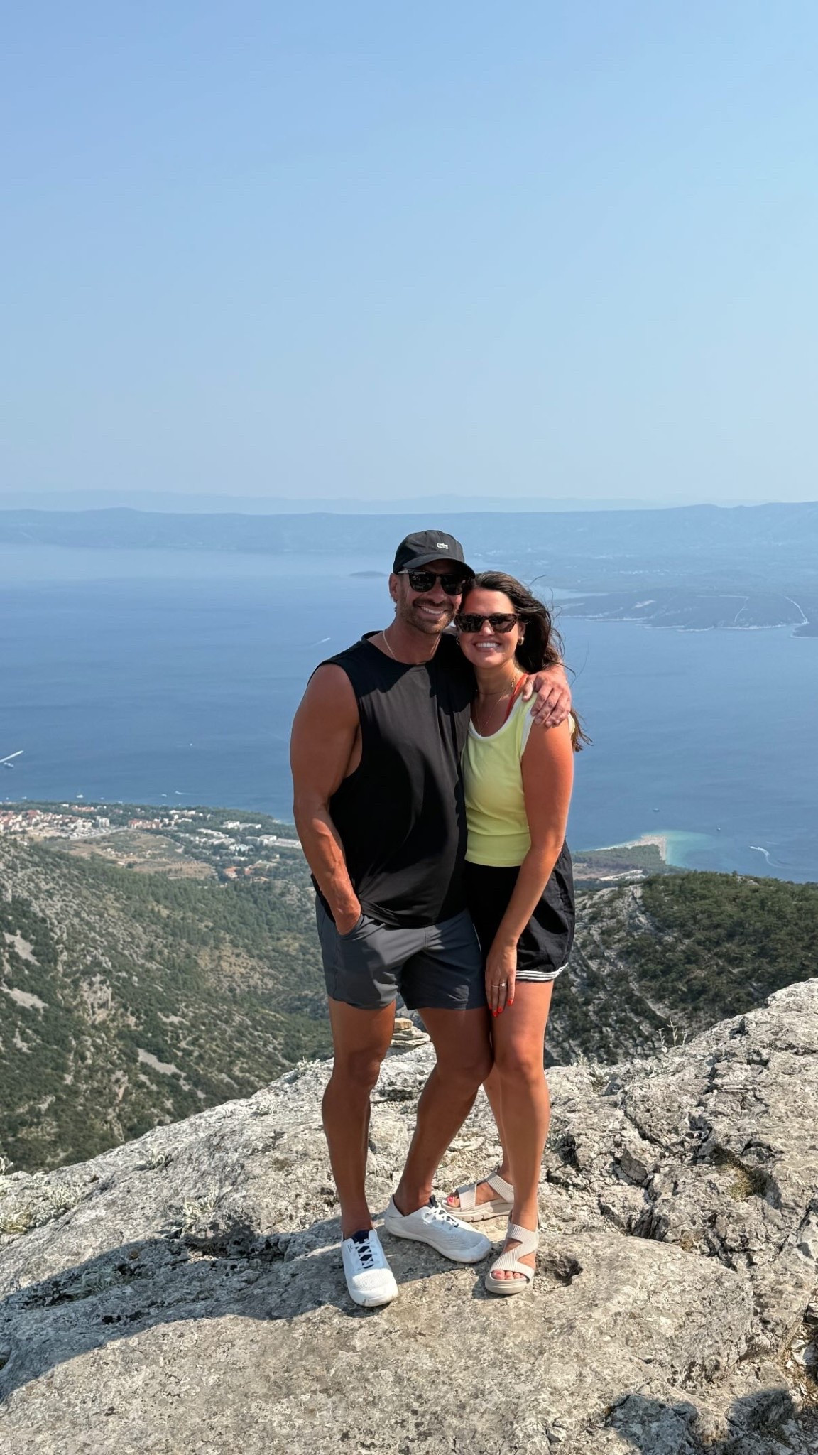 Got this colorblock tank in two colors…and these shoes have been the best for adventuring!