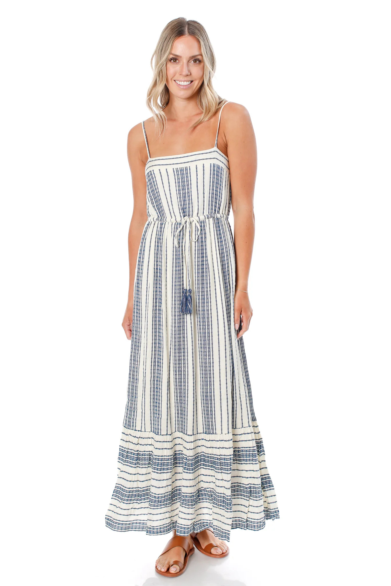 Sarah Striped Maxi Dress | Shop Common Thread