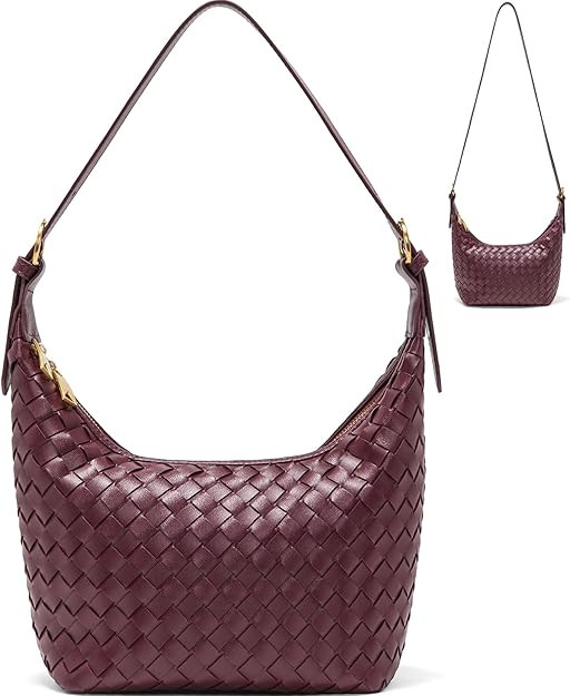 Shoulder Bag Handbags Women's Crossbody Woven Clutch Purses for Women Tote Bags Adjust Strap Hobo... | Amazon (US)