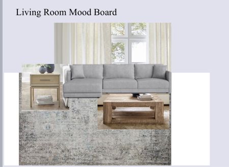 Bright grey living room - client project 

#LTKhome #LTKsalealert