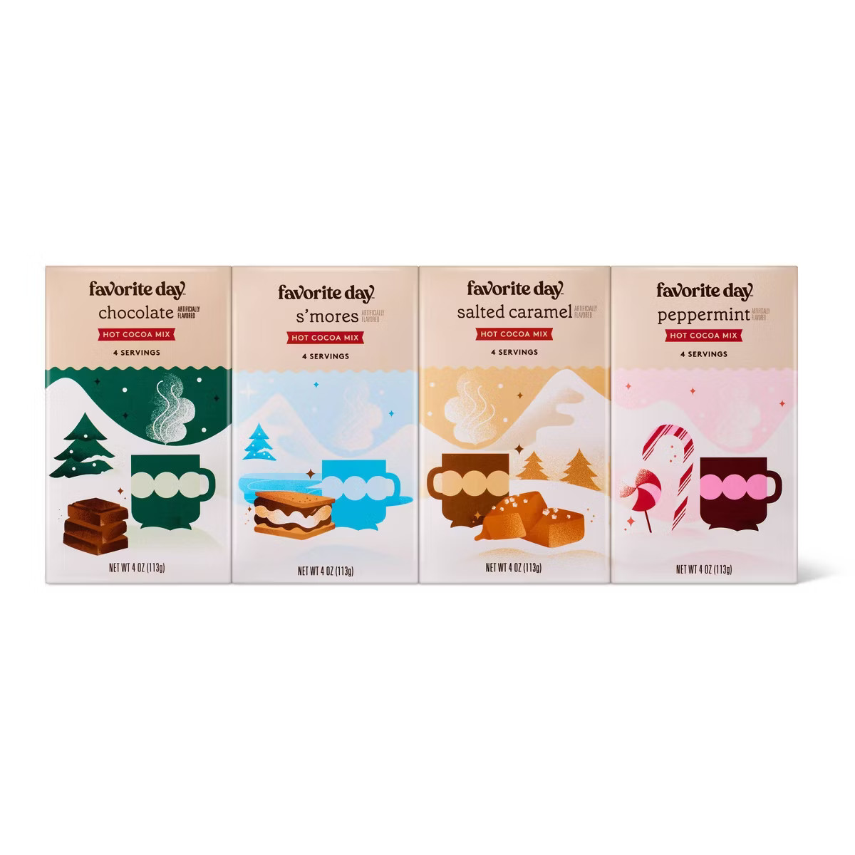 Christmas Hot Cocoa Mix - Variety Pack - 16oz - Favorite Day™ | Target