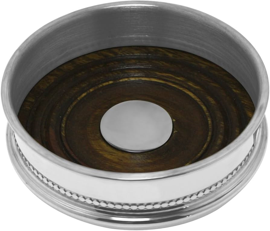 English Pewter Company Pewter Wine Bottle Coaster [WG300] | Amazon (US)