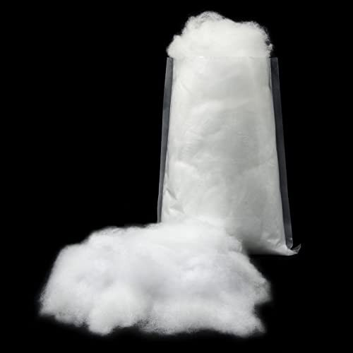 Pextian Christmas Fake Snow Decor, Cotton Snow Fluff Decor, Artificial Snow for Winter Village, Flame Resistant Indoor Snow Blanket for Xmas Display(5.6 OZ) | Amazon (US)