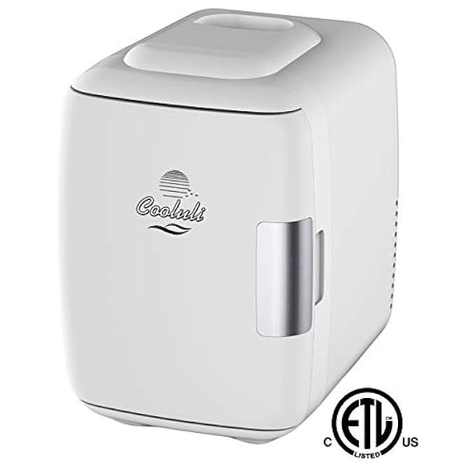 Cooluli Mini Fridge Electric Cooler and Warmer (4 Liter / 6 Can): AC/DC Portable Thermoelectric Syst | Amazon (US)