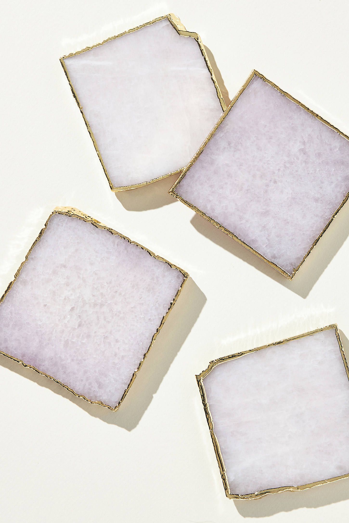 Slivered Geode Coaster | Anthropologie (US)