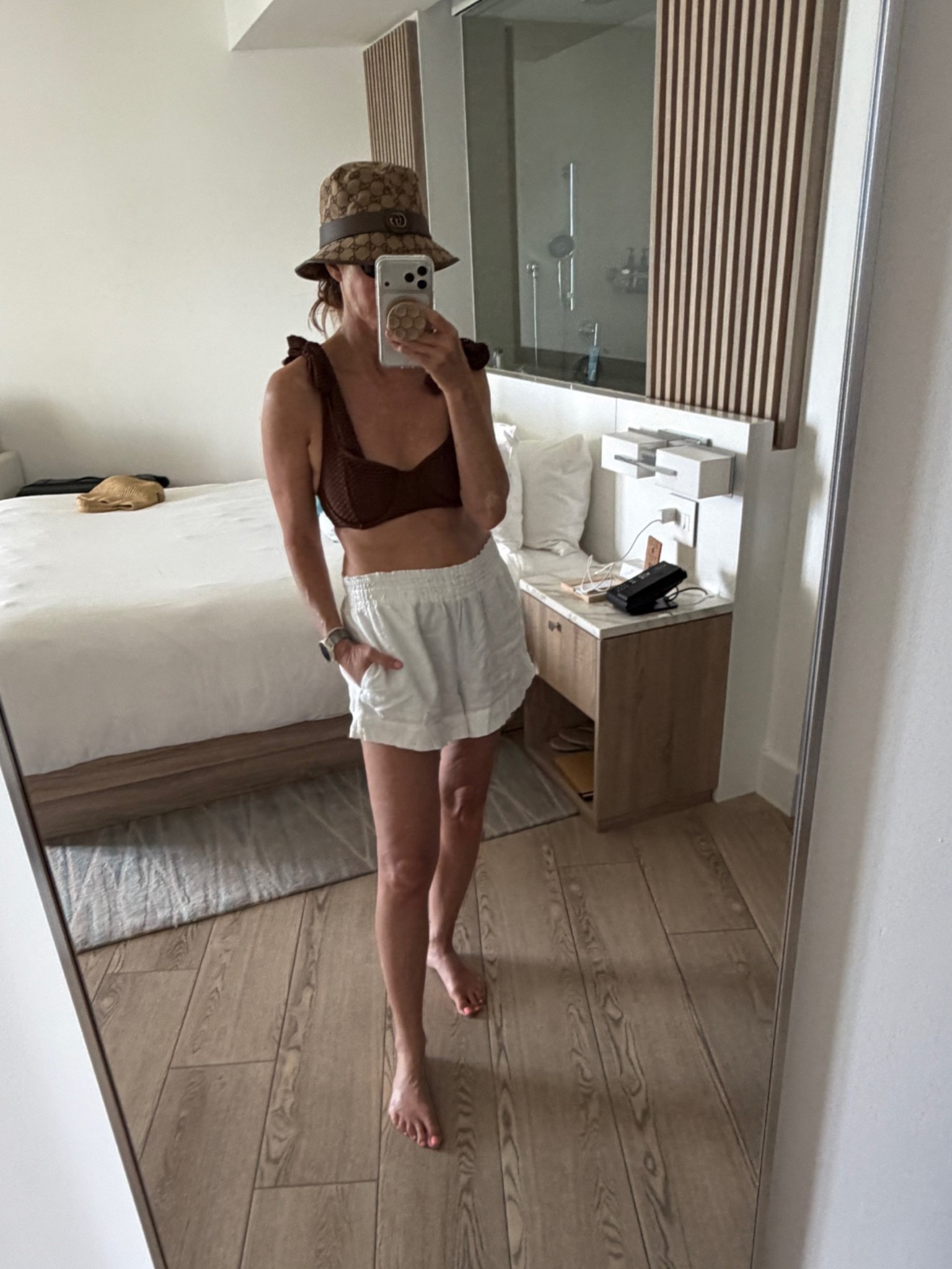 Price drop on linen gauze shorts

#LTKOver40