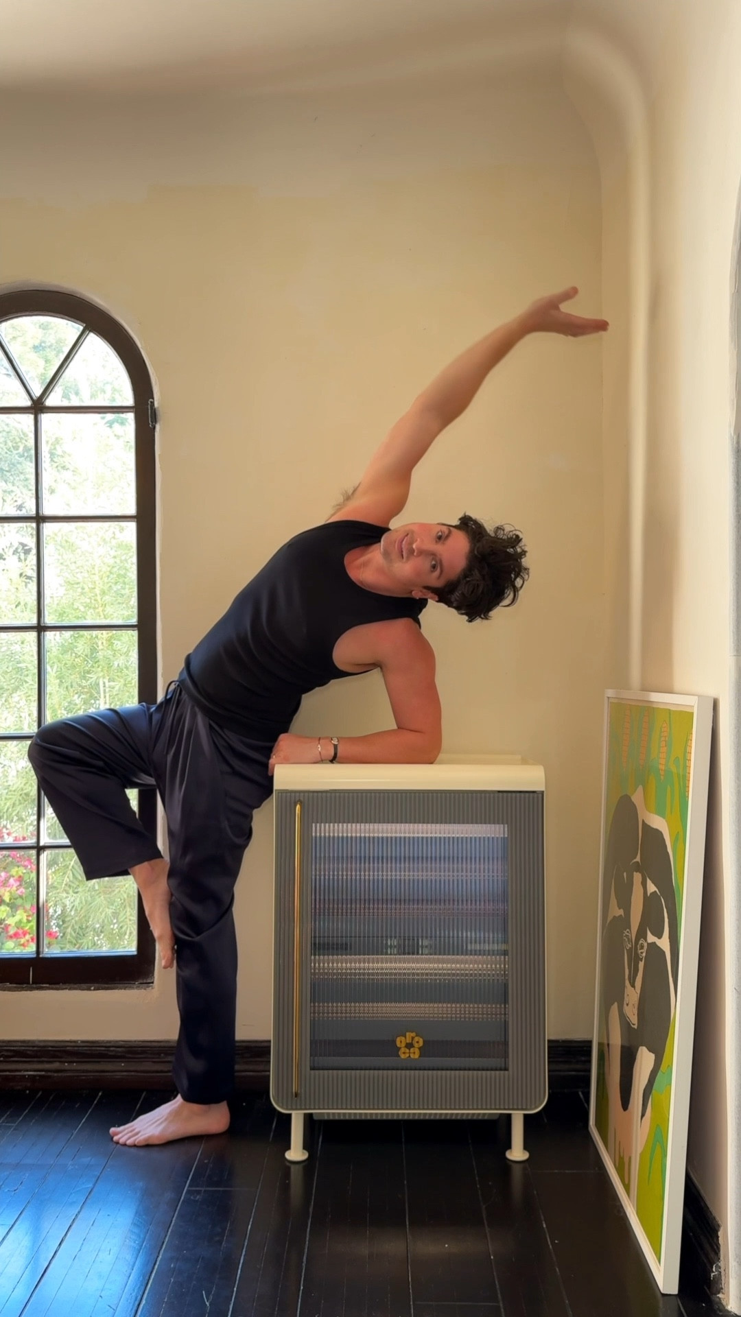 Our dining room renovation is still very much in progress, but one thing is for certain — this corner will be dedicated to our rocco fridge, or what I like to call our “guests help yourself, I’m busy cooking in the kitchen” fridge. Just not for Chris, he still needs permission from me 🙃

We went with the limited edition Cream finish, as part of rocco’s collaboration with Las Jaras Wines (which includes a membership to their Club with 6 complimentary bottles and 6 cans of wine included in your first shipment).

What I’m wearing: my favorite ribbed tank top from Banana Republic (size medium) in black, and my favorite silk drawstring pants in blue from Nanushka (size medium) — exact matches below.

What Chris is wearing: a ribbed tank top from Banana Republic (size medium) in white, and a pair of 50s Straight 501 jeans from Levi’s (size 33x32) in black — exact matches below.

💕B

#LTKMens #LTKHome #LTKGiftGuide