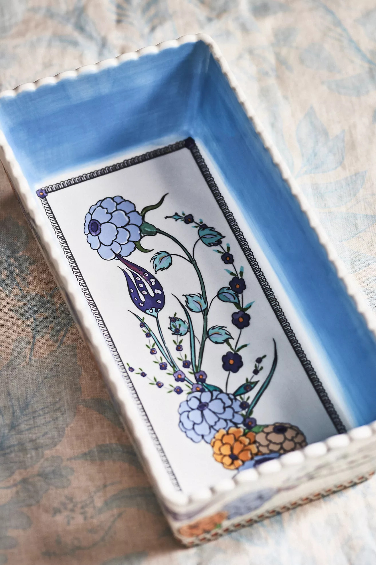 Turkuaz Kitchen Posy Loaf Pan | Anthropologie (US)