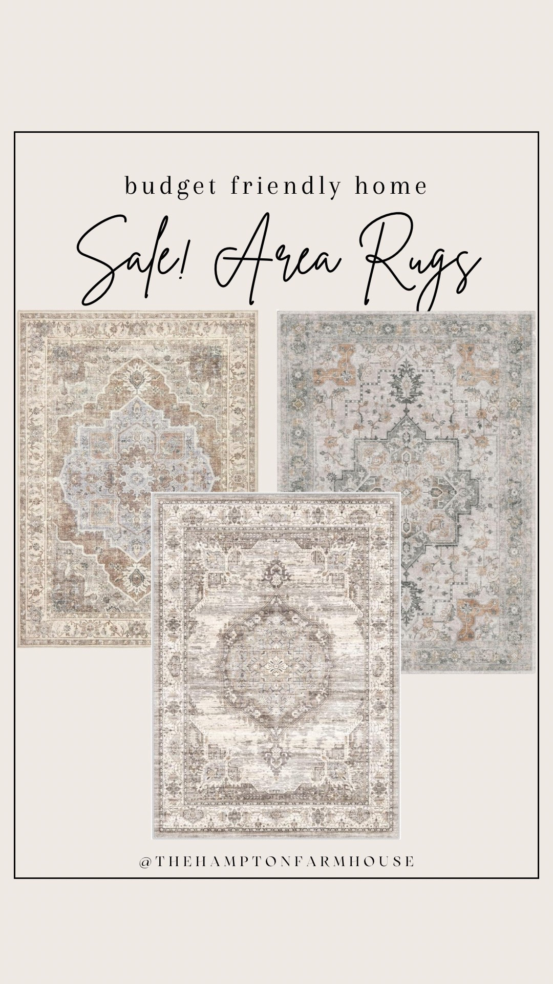 Sale! Affordable Area Rugs in Loving! ⚡️

Living room, bedroom, rug, area rug, neutral home 

#LTKHome #LTKFamily #LTKStyleTip