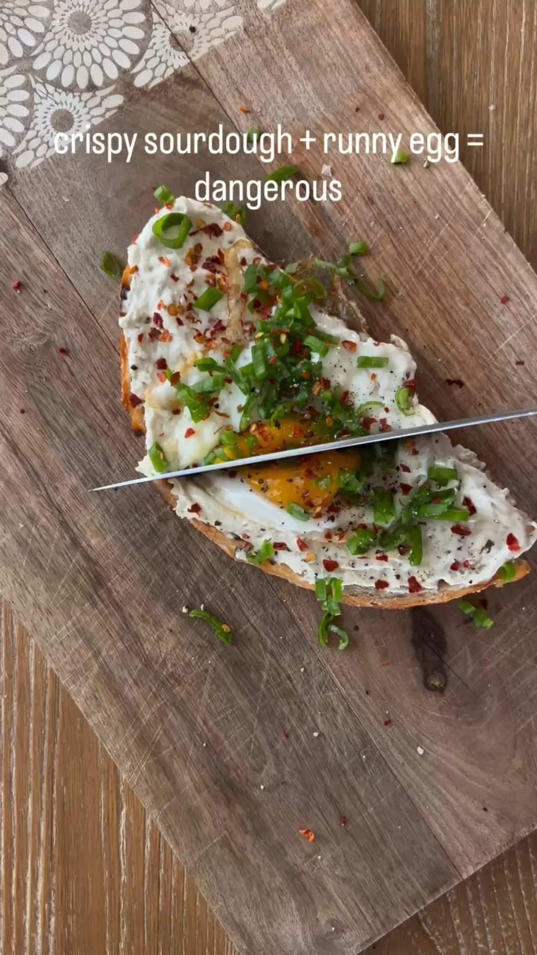 POV: you accidentally made the perfect breakfast

crispy. creamy. runny. a little spicy.
yeah… this one’s on repeat.

The best always pan from @ourplace
save this before you forget ✨.

#sourdough 
#easybreakfastideas
#eggrecipes 
#foodreels 
#brunchathome