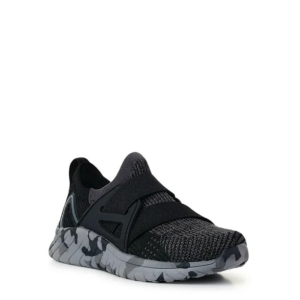 Athletic Works Toddler Boys Knit Cage Athletic Sneakers, Sizes 7-12 | Walmart (US)