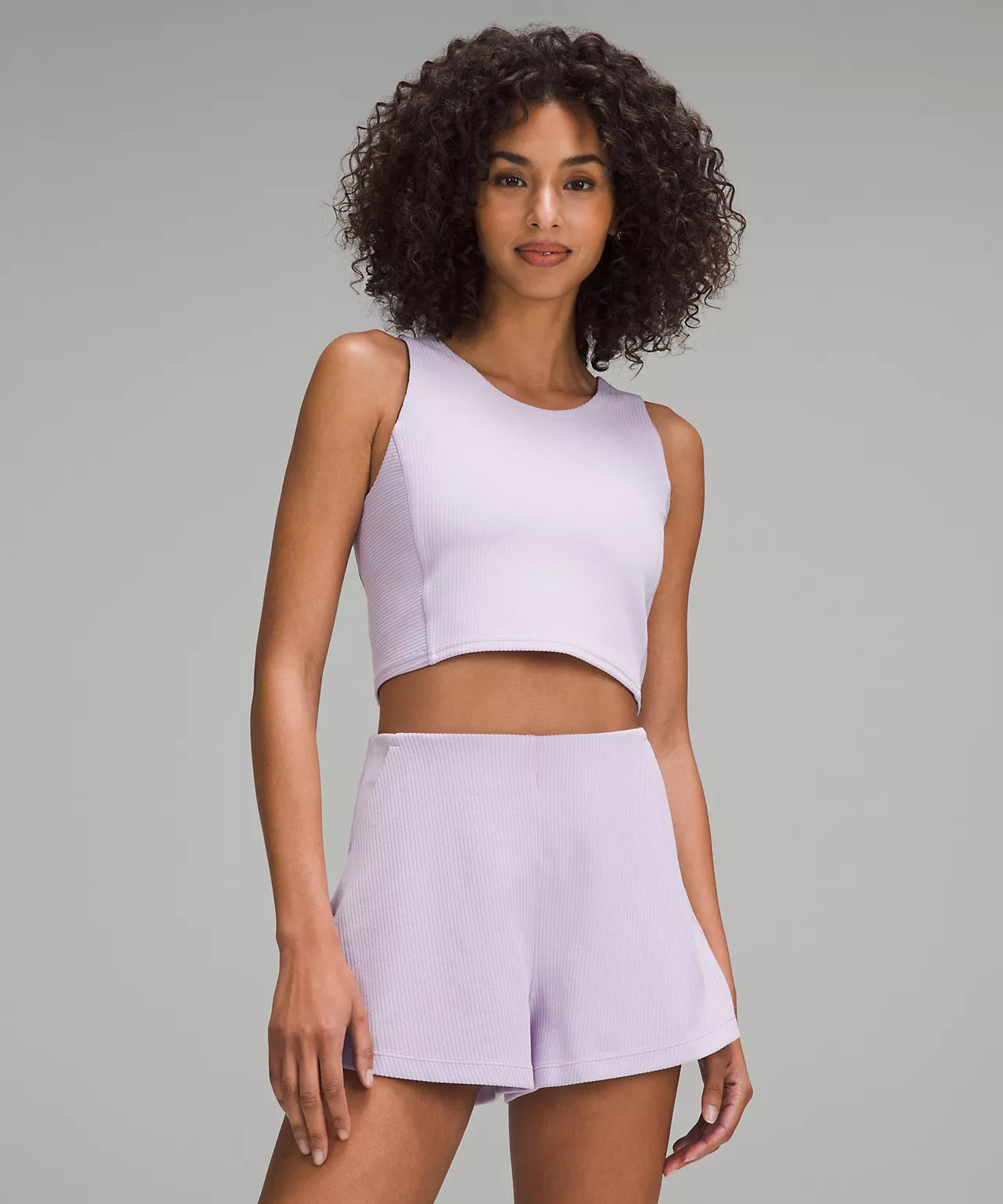 Ribbed Softstreme Cropped Tank Top | Women's Sleeveless & Tank Tops | lululemon | Lululemon (US)