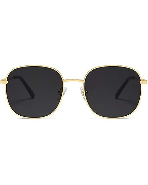 SOJOS Square Polarized Sunglasses for Women Men Small Hexagonal Polygon Shades SJ1072 | Amazon (US)