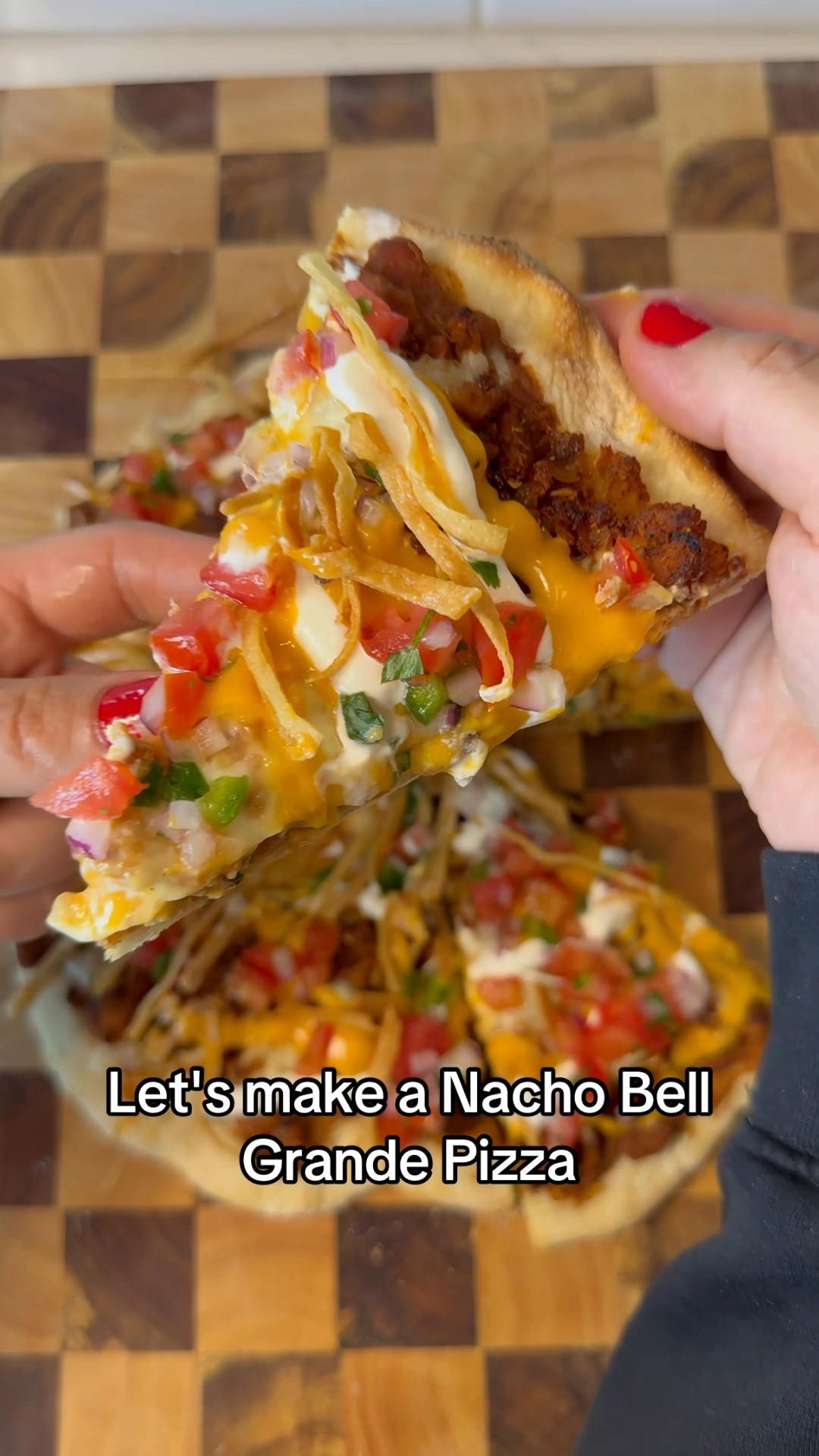 Let’s make a Nacho Bell Grande Pizza!
Here’s the recipe ❤️
https://wolfcaster.kitchen/recipes/f/nacho-bell-grande-pizza

#LTKdayinmylife #LTKfoodie #LTKHome