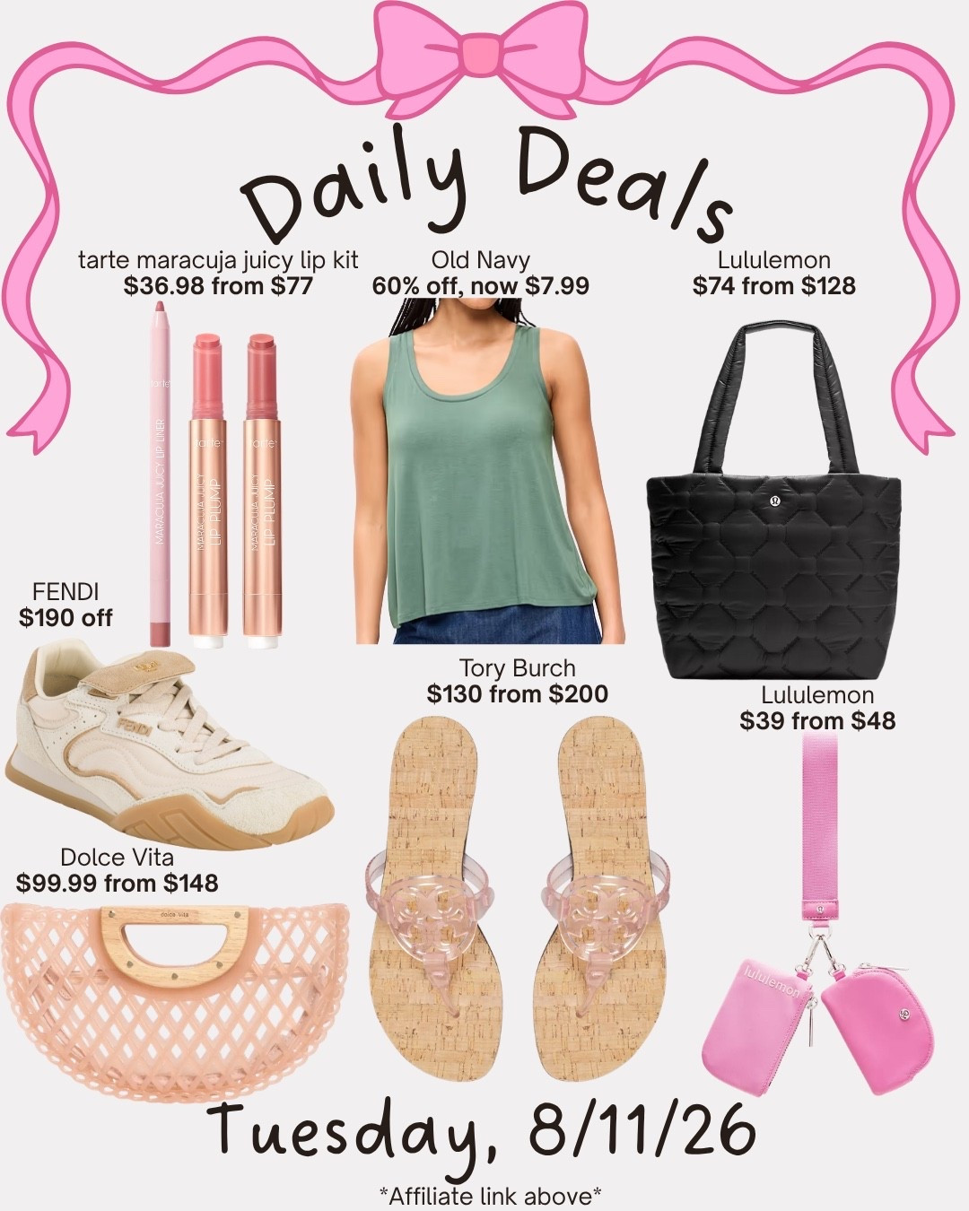 Daily deals

#LTKSaleAlert #LTKMidsize #LTKootd