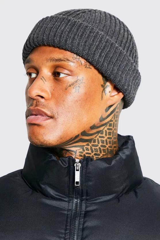 Ribbed Micro Beanie | boohooMAN (DE, IE & UK)